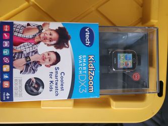 Vtech black smartwatch dx3