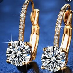 Sparkling *SALE* CZ Wedding Holiday Earrings  *See My Other Items *