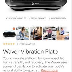 Brand new Life Pro Waver Vibration Plate