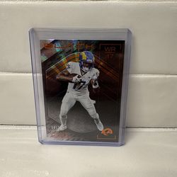 2025 Panini Black Davante Adams Orange /30 Los Angeles Rams #55