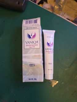 Vaniqa (eflornithine hydrochloride) Cream, 13.9%