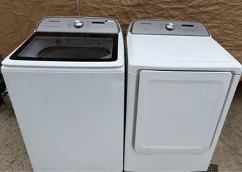 Washer & electric dryer