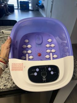 Spa para pies con masaje y burbujas 
/ HoMedics Foot Spa with Massage & Bubbl
