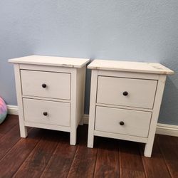 Moving SALE- White Nighstands