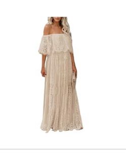 Size 2XL lace maxi dress