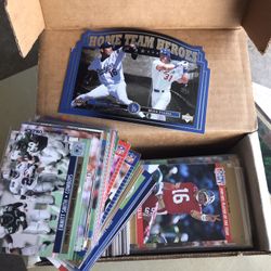 Box Of Random Spots Cards Basketball Football Baseball 