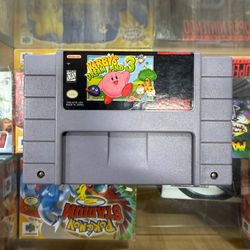 Kirby's Dream Land 3 SNES Cartridge