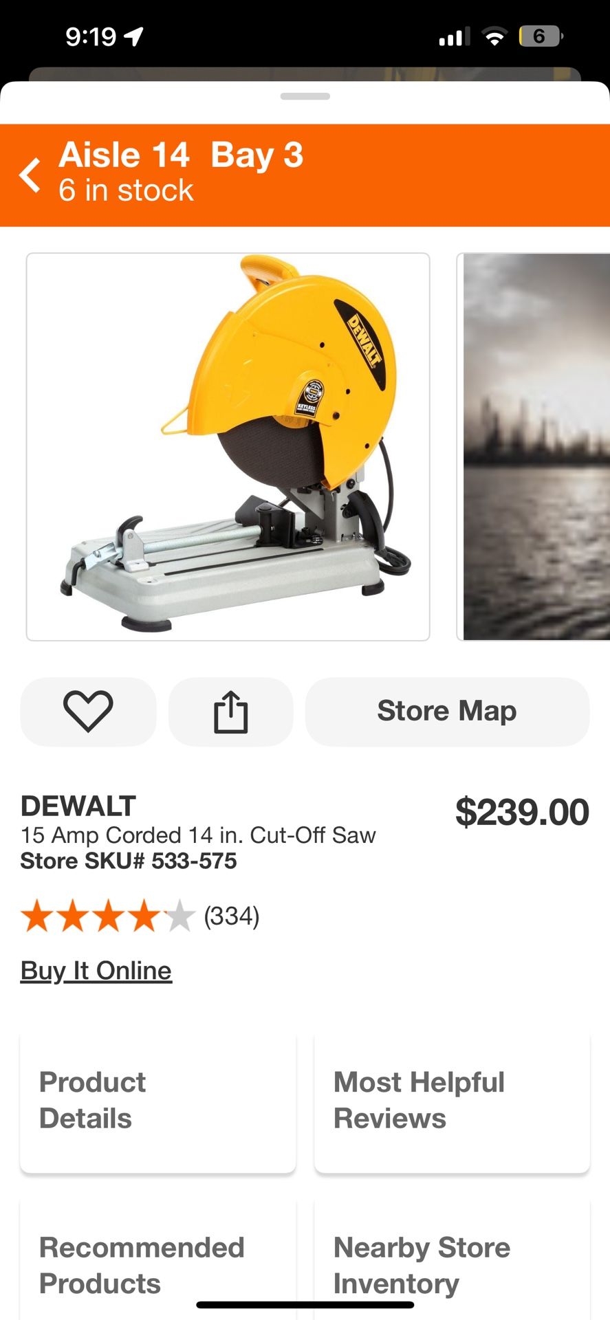 15 Amp Corded 14 In Chop Saw