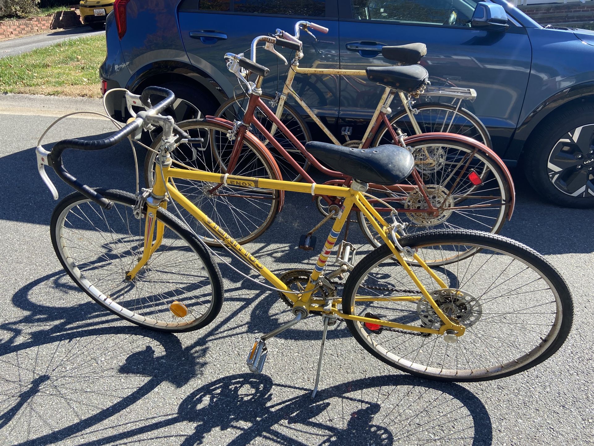 Vintage 1970s Bicycles!