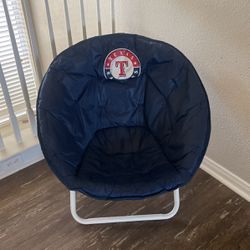 Foldable Round Chair (Texas Rangers)