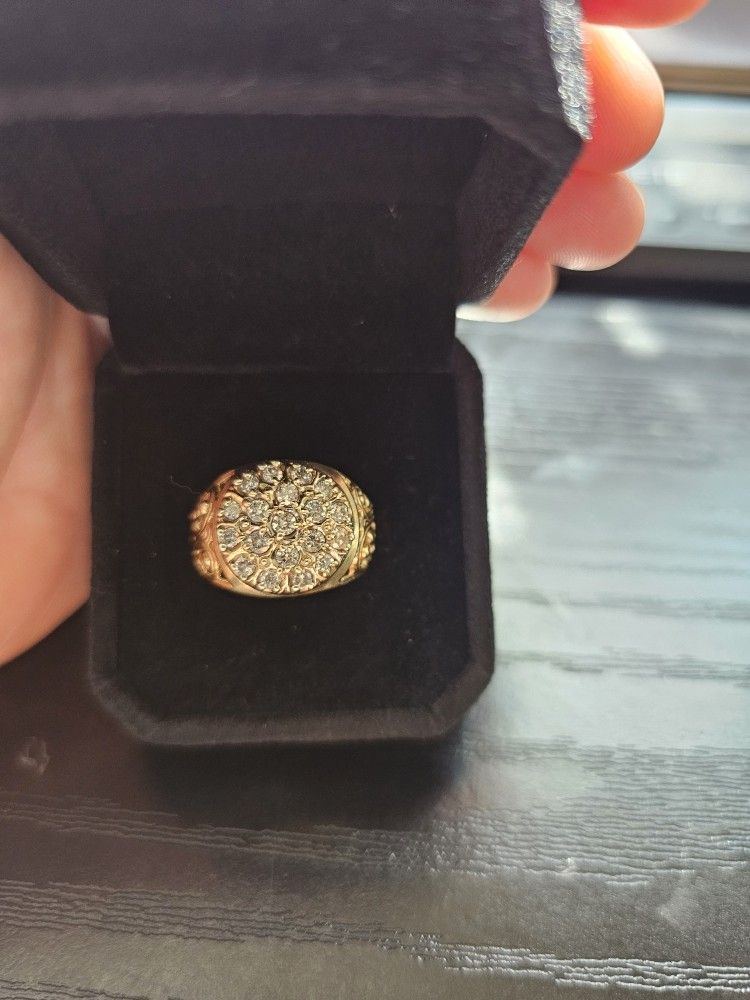 14k/ 2Ct Natural Diamond Ring