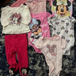 Baby Girl Minnie Mouse Bundle 3 Months