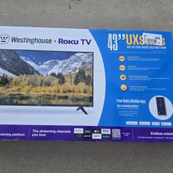 43″ 4K Ultra HD Smart Roku TV with HDR