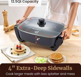 Elite Gourmet Electric Skillet - NEW
