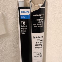 T8 Type B LED Fluorescent Bulbs / Rods