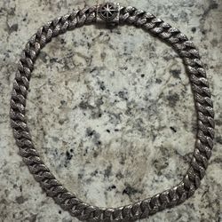 Clocks And Colours Capsize 925 Silver “Cuban Link” Chain