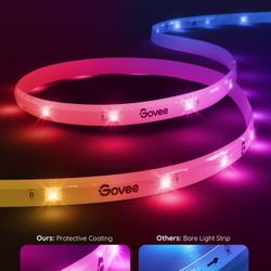 Govee RGBIC LED Strip Lights, H619C1D1 32.8ft WiFi LED Lights Work with Alexa