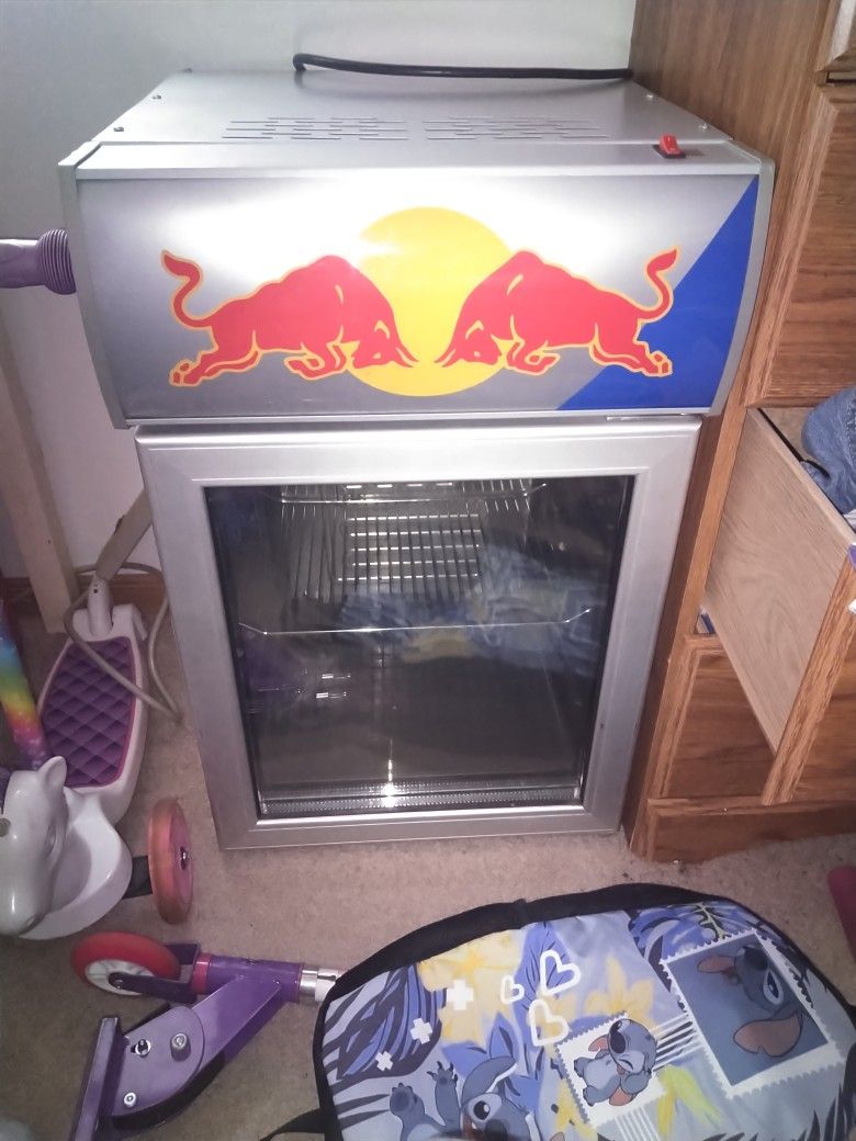 Red Bull Mini Fridge