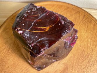 Vintage 4lb Amethyst Ruby Red Slag Glass Cullet and with Yellow Orange Cadmium Swirls