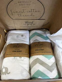 Brand New Unopened Baby Crib Sheets 