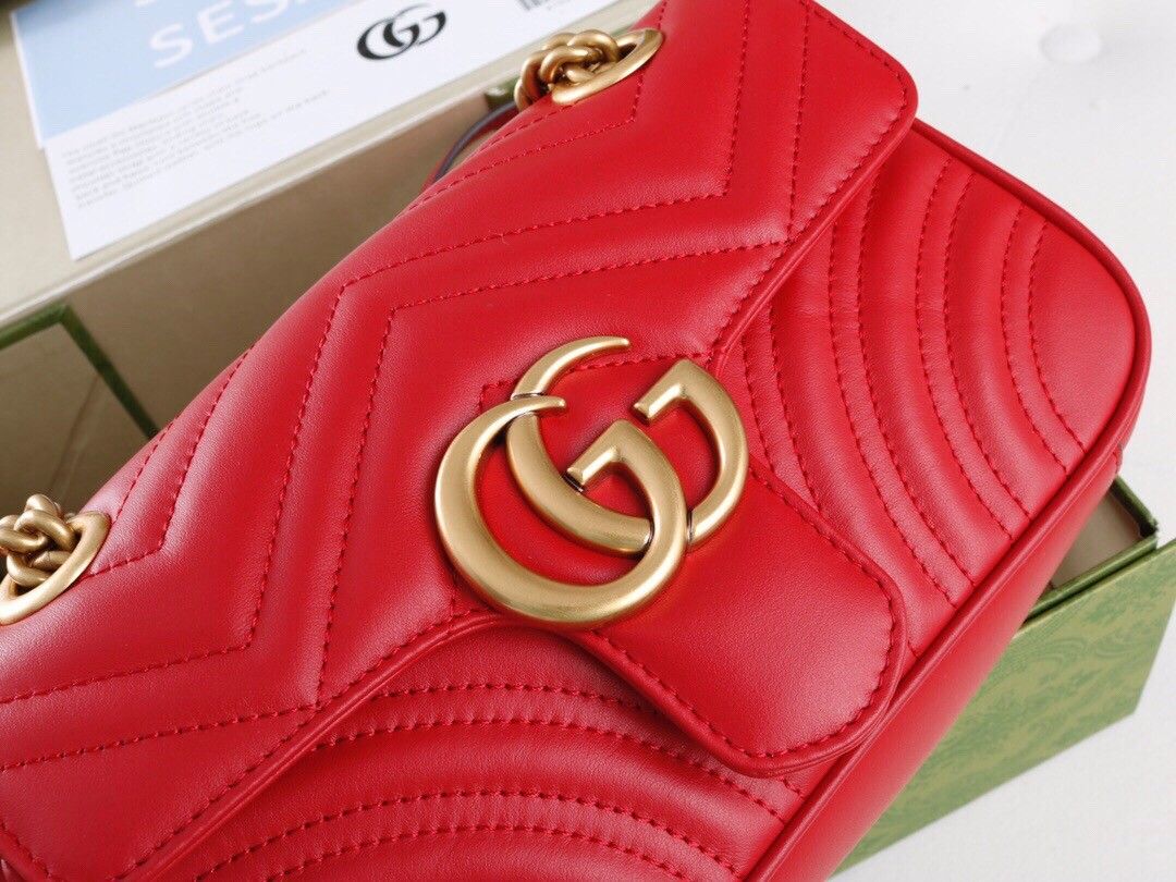 A red bag