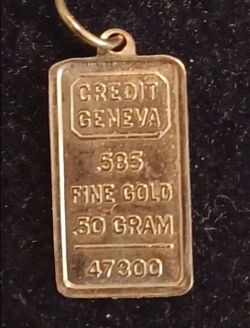 14k Gold Pendant