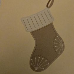 Christmas  Stocking Die
