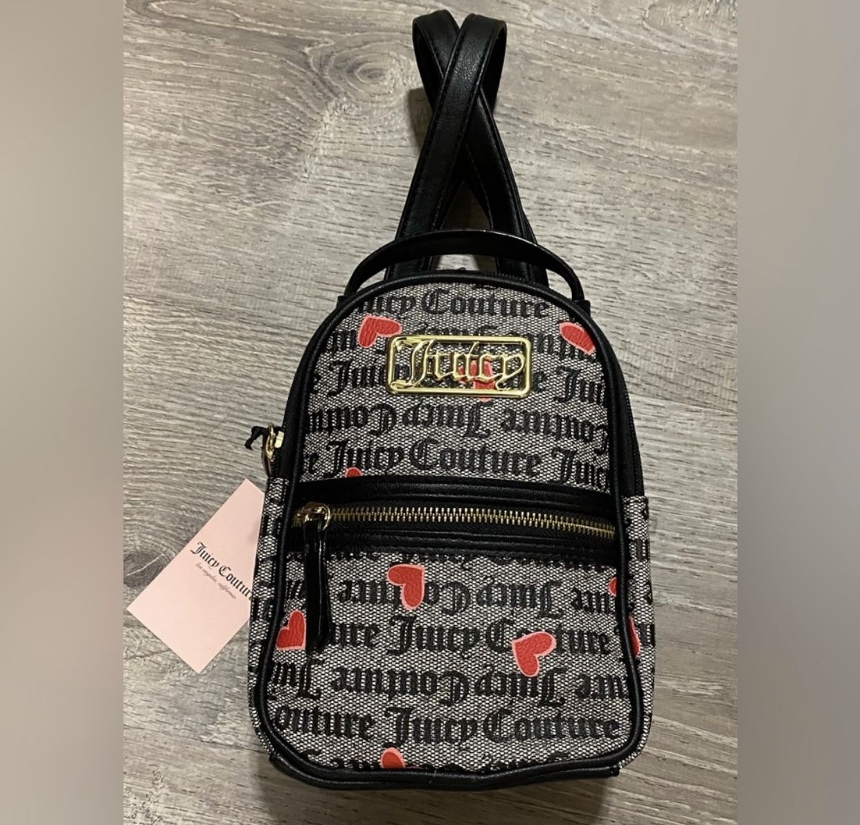 NWT Juicy Couture Womens  Status Backpack Bag
