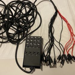 Seismic Audio Snake - 12 Channel XLR
