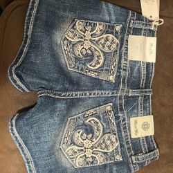 Blue Jean Shorts