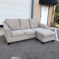 Small Gray Sectional Couch