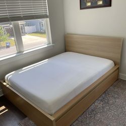 IKEA Queen Storage Bed 