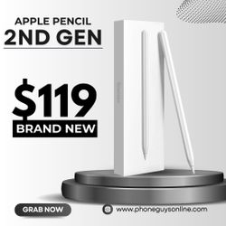 ✏️ Apple Pencil 2nd Gen (Brand New) – Only $119.99 + 1-Year Warranty 🔥