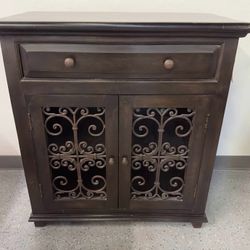 Solid Wood Console Table with Drawers