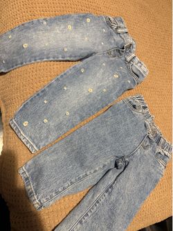 Toddler size 2 and 18 month jeans