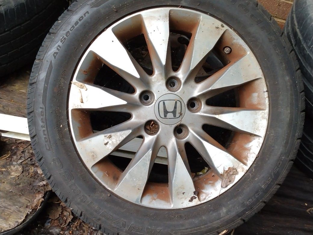 Honda Wheel And Tires