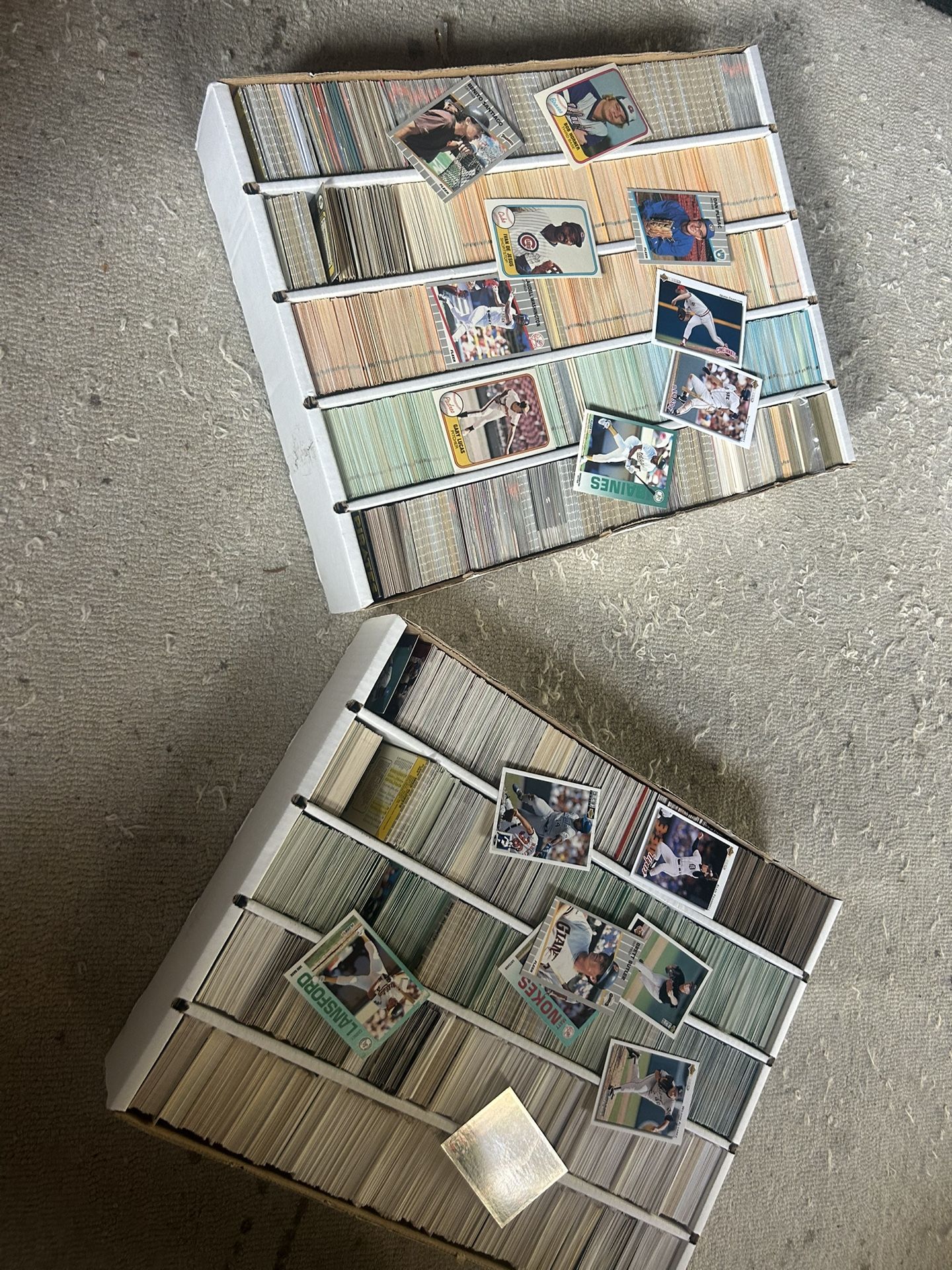 Vintage Baseball Cards 80’s And 90’s