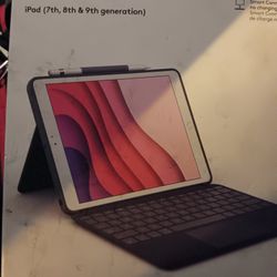 7 8th Amd 9th Generation I Pad Keyboard Brand New Never Used. Plus Another Keyboard Barely Used 