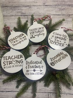 Teacher Ornaments