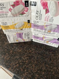 Olay Serum Body Wash , Olay And Dove Bar Soap