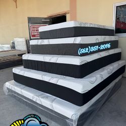 Luxury Memory Foam Queen Mattress And Box Set New 