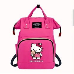 Rose Red Beauty Large Capacity Backpack