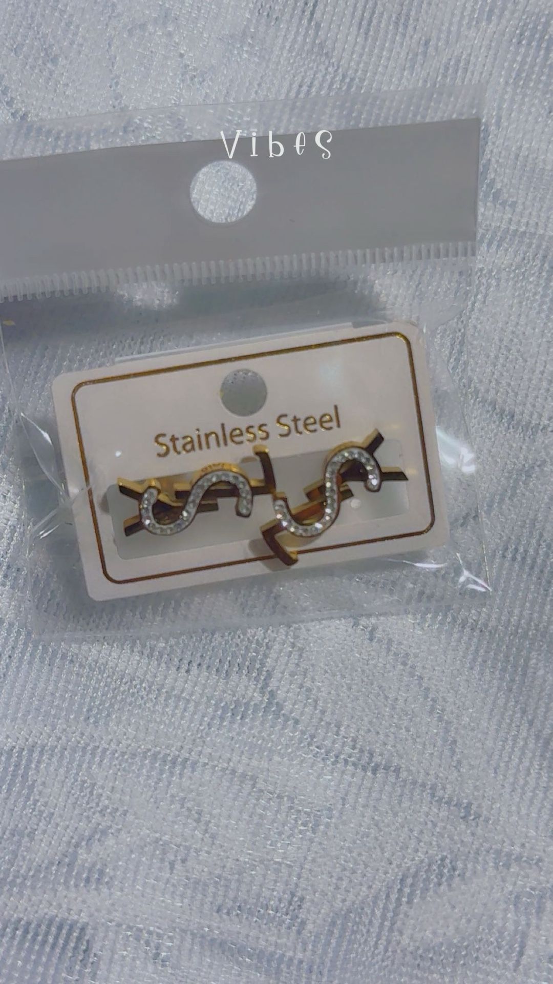 Stainless Steel Snake Earrings✨