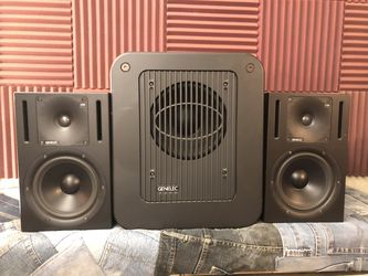 Genelec 1030A (pair) with 7050A subwoofer for Sale in Fountain