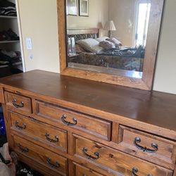 Dresser And Mirror vanity 