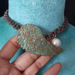 Wing Pendant Necklace 