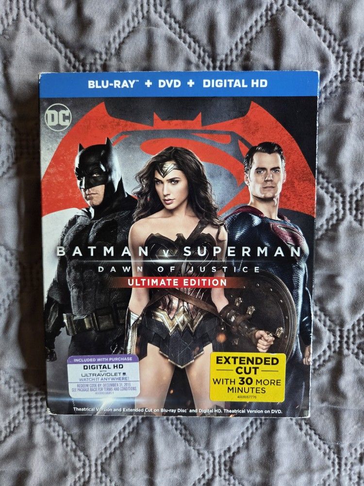 Batman V Superman Blu-Ray + DVD