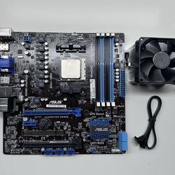ASUS F2A55-M/M11BB/DP_MB w/ AMD A8-5500 FM2 12GB DDR3 Ram *UNTESTED*