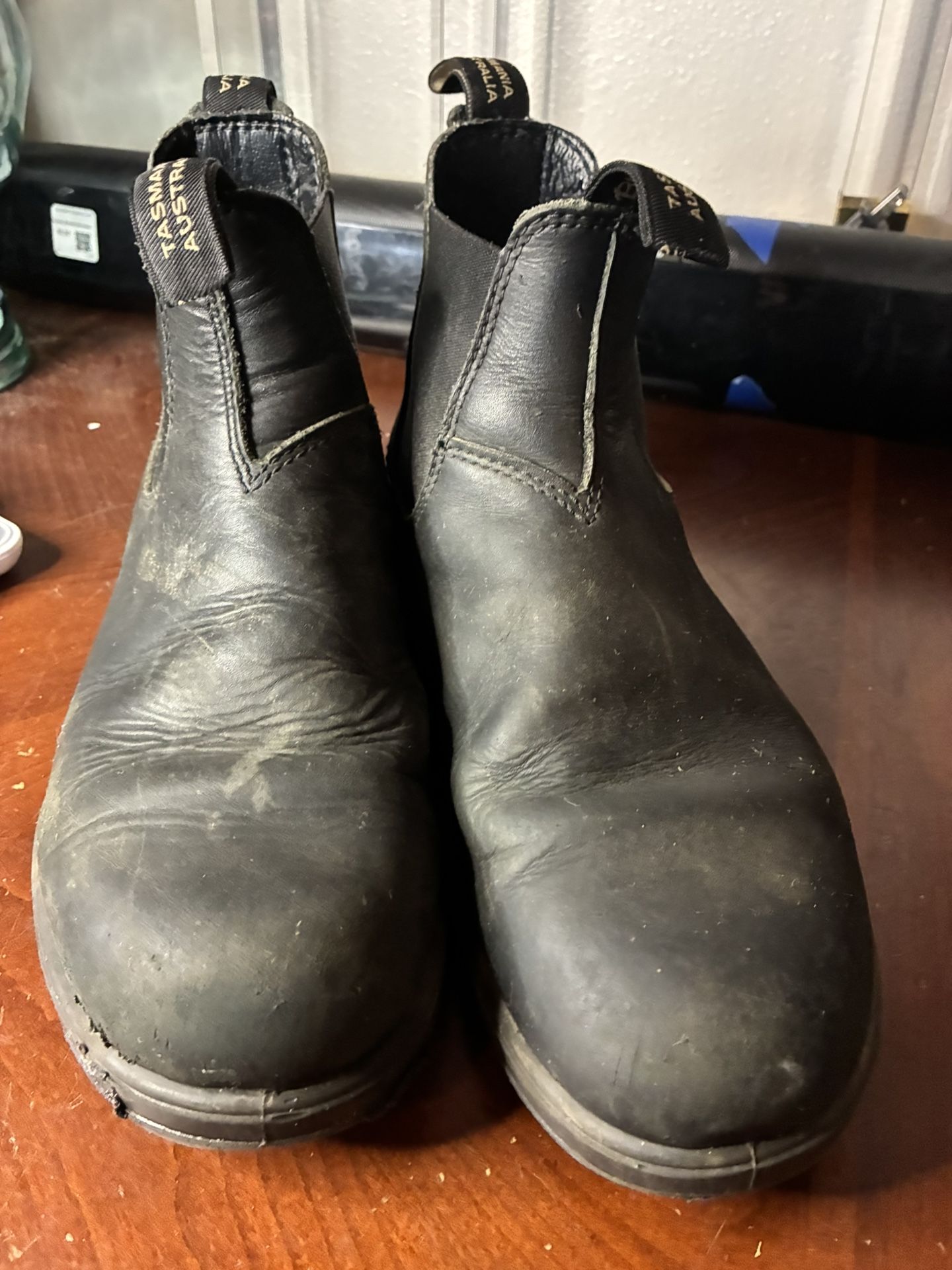 Blundstone Original Chelsea Boots AUS Sz 7.5 Black Leather 