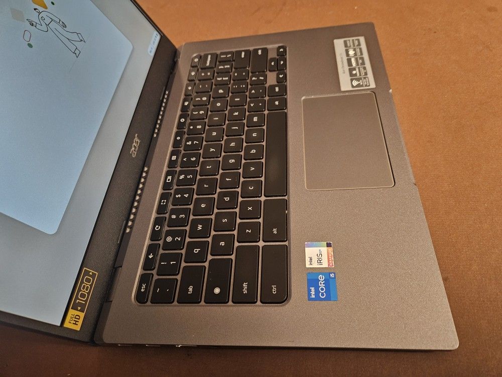 Acer Chromebook 514 14" Touchscreen 3.0ghz i3 8gb Ram (Like New)